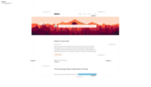 قالب وب سایت Saturn 