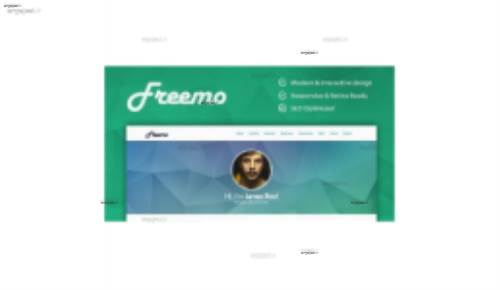 دانلود قالب HTML رزومه کاری و نمونه کار Freemo