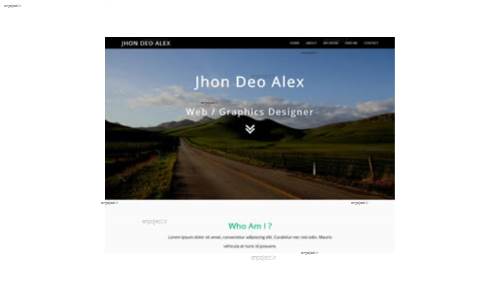 قالب وب سایت BS Portfolio Resume 