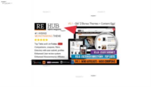 دانلود قالب فروشگاهی REHub نسخه 5.1 برای وردپرس