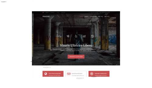 قالب وب سایت Pesaton 