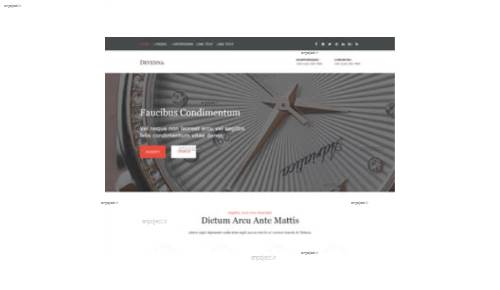 قالب وب سایت Devenna 