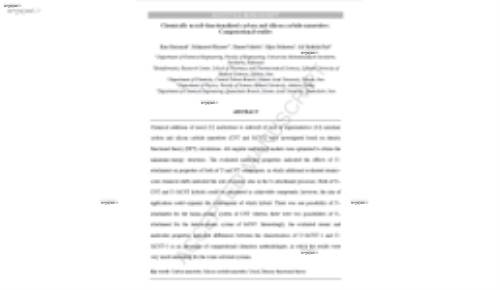 Chemically uracil–functionalized carbon and silicon carbide nanotubes: Computational studies