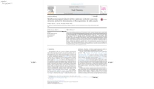 Hexafluoroisopropanol-induced salt-free catanionic surfactant coacervate extraction method for determination of fluoroquinolones in milk samples