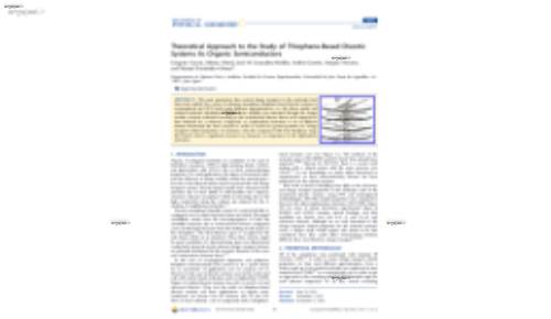 Theoretical Approach to the Study of Thiophene-Based Discotic Systems As Organic Semiconductors