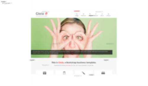 قالب وب سایت Gioia 