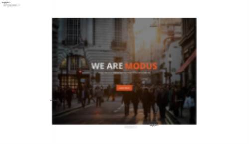 قالب وب سایت Modus 