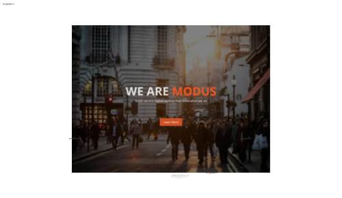قالب وب سایت Modus  قالب وب سایت Modus
