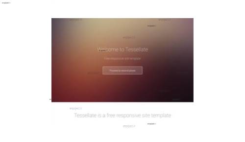 قالب وب سایت Tessellate  قالب وب سایت Tessellate