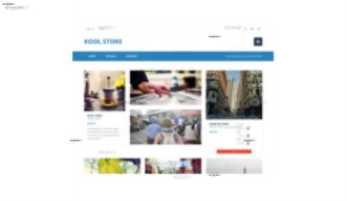 قالب وب سایت Kool Store 