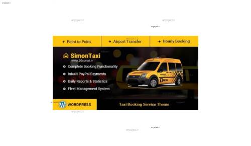 قالب وردپرس رزرو تاکسی SimonTaxi
