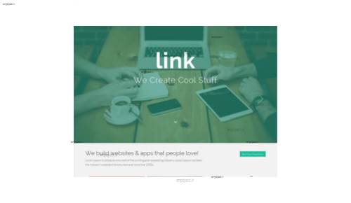 قالب وب سایت Link 