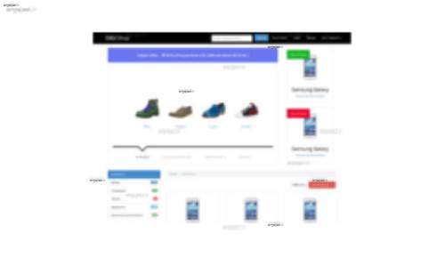 قالب وب سایت DigiShop mini 