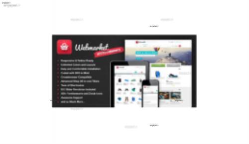 دانلود پوسته فروشگاهی وب مارکت برای وردپرس
