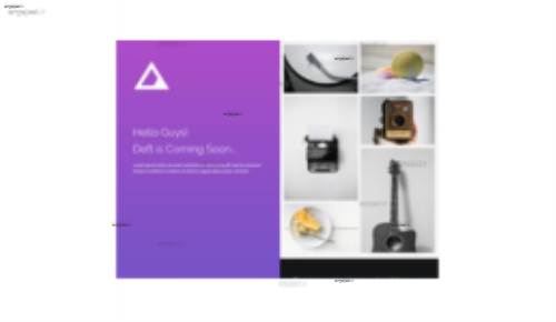 قالب وب سایت Deft Color Free 