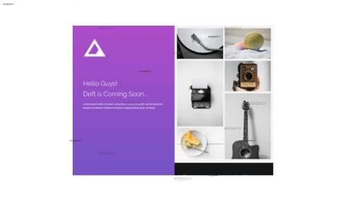 قالب وب سایت Deft Color Free 