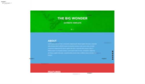 قالب وب سایت Big Template 