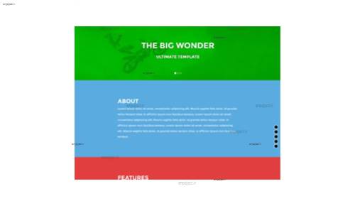 قالب وب سایت Big Template 