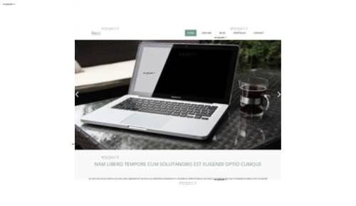 قالب وب سایت Resi 