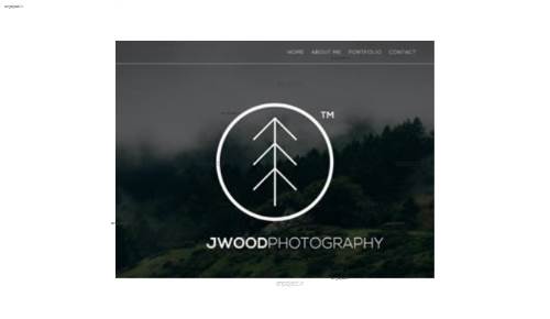 قالب وب سایت Jwood Photography 