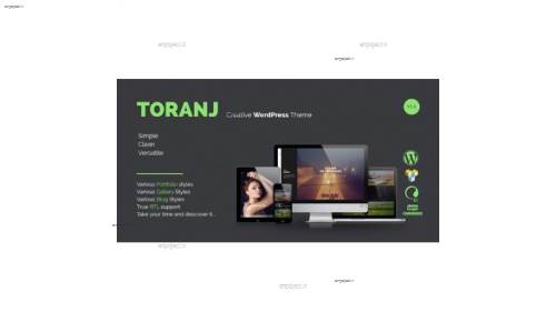 دانلود قالب وردپرس فتوگرافی و عکاسی Toranj فارسی نسخه 1.7