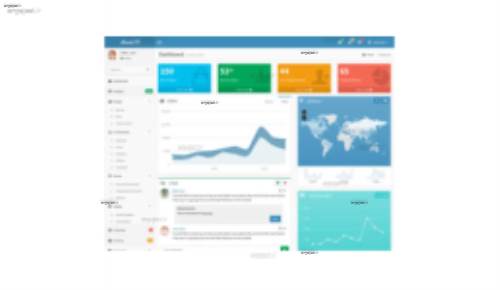 قالب وب سایت AdminLTE 