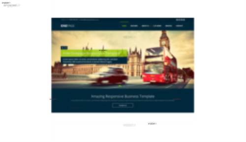 قالب وب سایت OnePage 