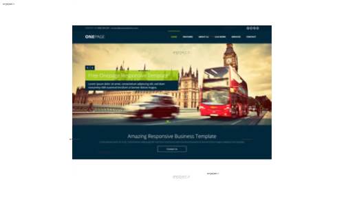 قالب وب سایت OnePage  قالب وب سایت OnePage