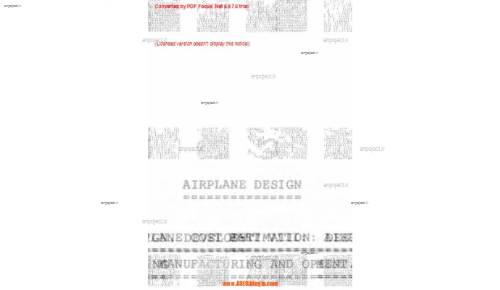 Aircraft Design Aircraft Design