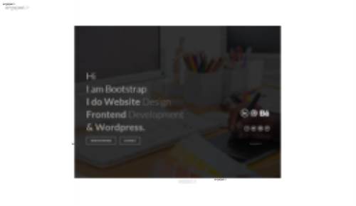 قالب وب سایت MyPortfolio 