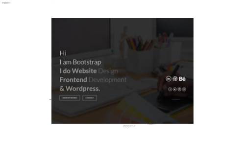 قالب وب سایت MyPortfolio 