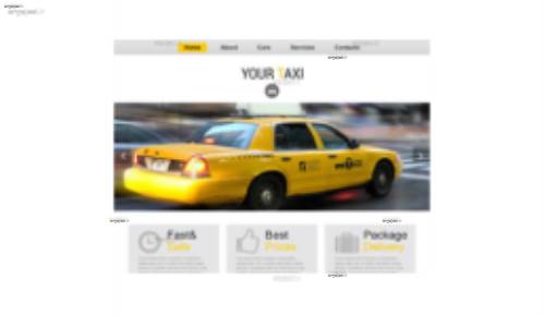 قالب وب سایت Your Taxi 