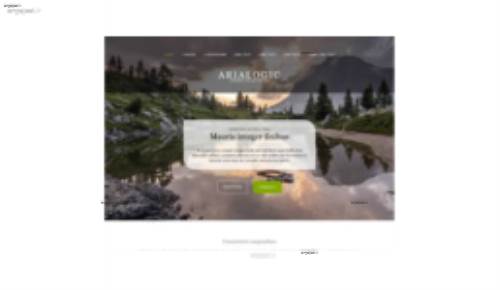 قالب وب سایت Arialogic 