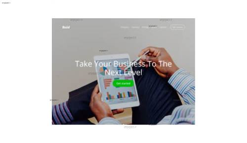 قالب وب سایت Bold 