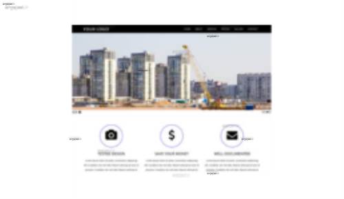 قالب وب سایت Maxop 