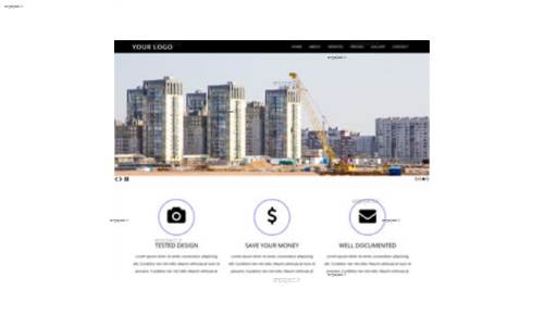 قالب وب سایت Maxop 