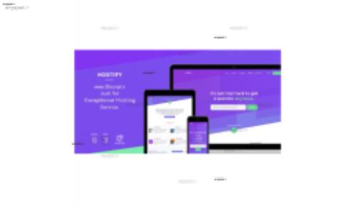 دانلود قالب هاستینگ Hostify نسخه HTML و WHMCS