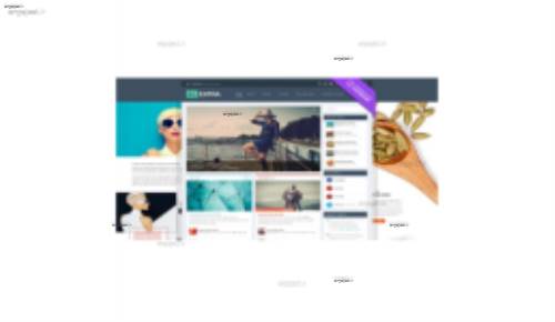 دانلود قالب مجله ای خبری extra برای وردپرس