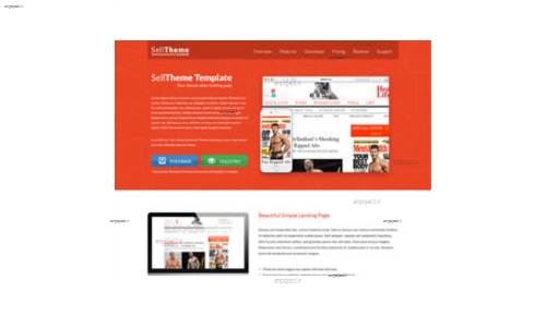 قالب وب سایت SellTheme 