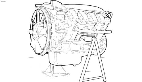 راهنمای تعمیرات موتور 16 لیتری 8 سیلندر اسکانیا scania dc16 v8 pde