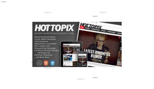 قالب وردپرس مجله خبری هات تاپیکس Hot Topix قالب وردپرس مجله خبری هات تاپیکس Hot Topix
