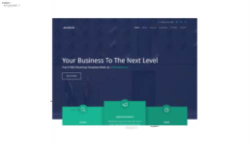 قالب وب سایت Aesthetic 