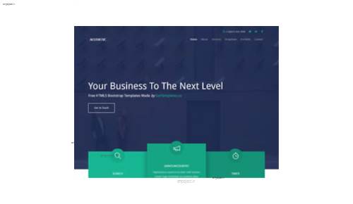 قالب وب سایت Aesthetic  قالب وب سایت Aesthetic