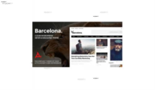 دانلود قالب بارسلونا برای وردپرس