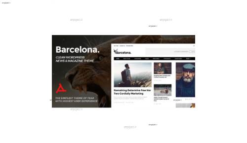 دانلود قالب بارسلونا برای وردپرس