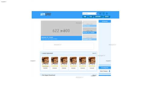 قالب وب سایت Appspot  قالب وب سایت Appspot