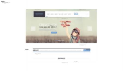 قالب وب سایت quarantie 