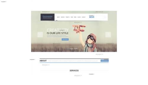 قالب وب سایت quarantie  قالب وب سایت quarantie