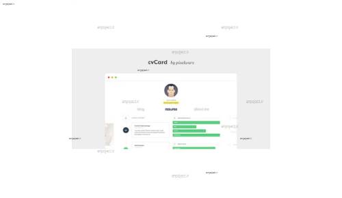 قالب HTML سایت شخصی و رزومه cvCard قالب HTML سایت شخصی و رزومه cvCard