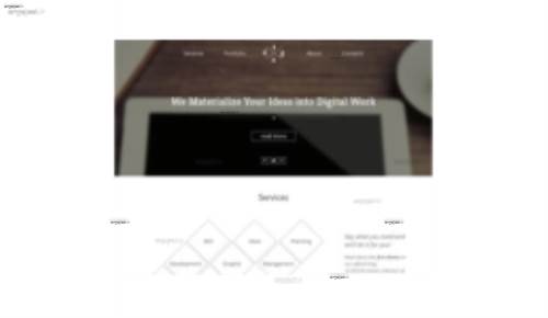 قالب وب سایت DSGN 